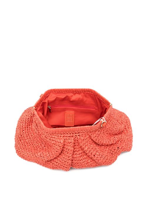 Borsa donna Emme Marella pochette in rafia arancio EMME Marella | PAPRICA004